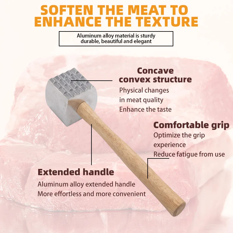 Square Hammer-Meat Hammer Tool Series - Image 2