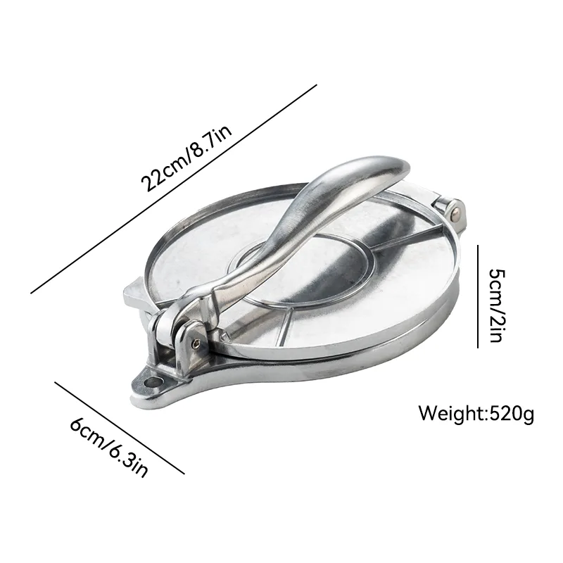 Aluminum Tortilla Press - Image 4