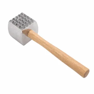 Square Head Wooden Meat Tenderizer