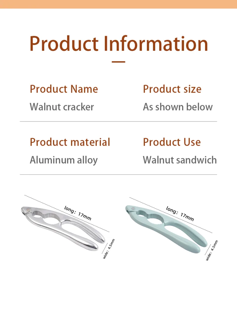 Aluminum Alloy Walnut Clip_Leeyuen Kitchenware_03