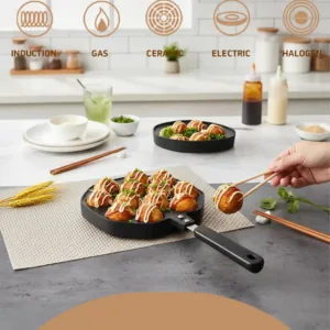 12-hole Takoyaki Baking Tray-Cookware Series