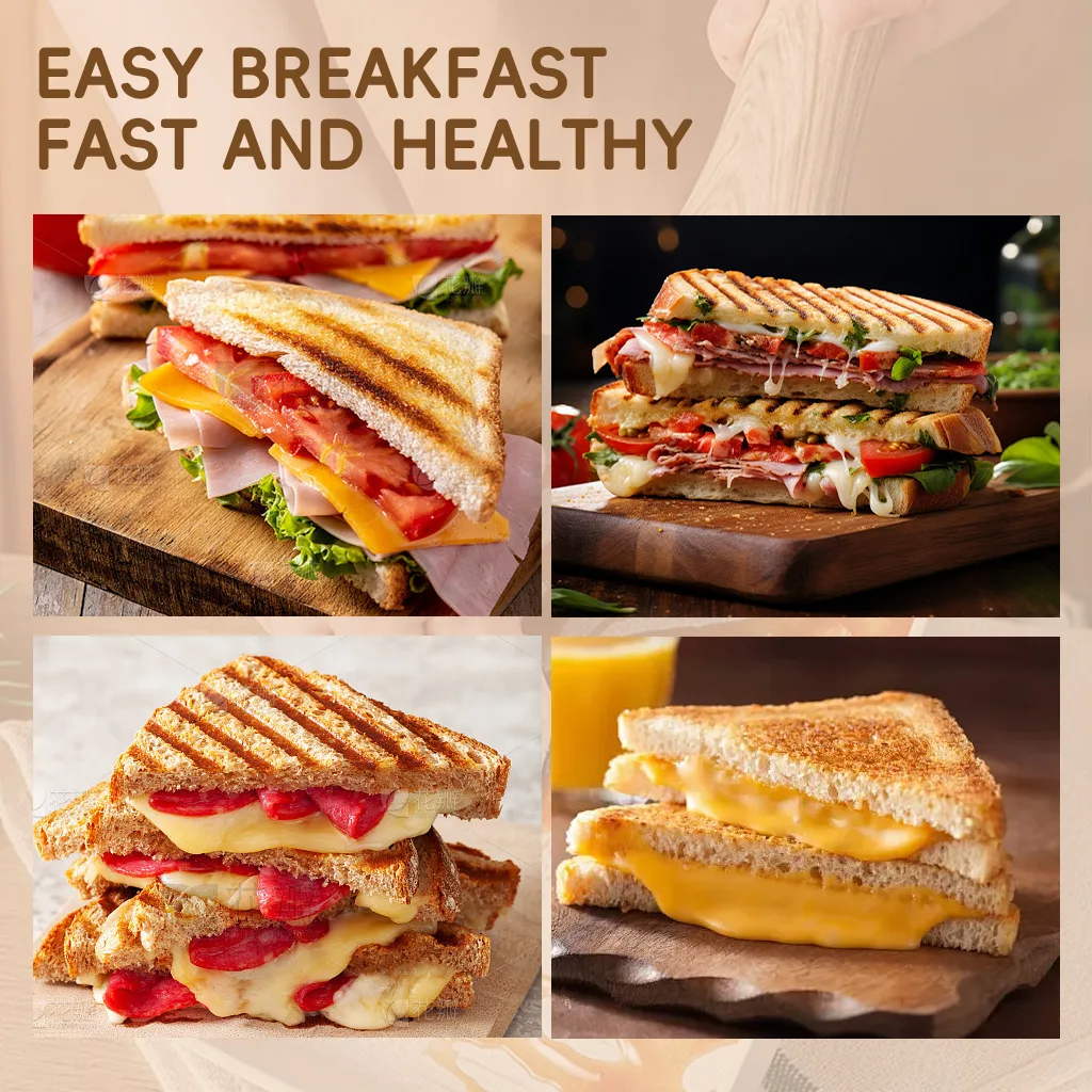 Double-Sided Sandwich Toaster Frying Pan - Image 4