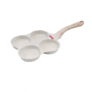 Non-stick 4-Hole Frying Pan