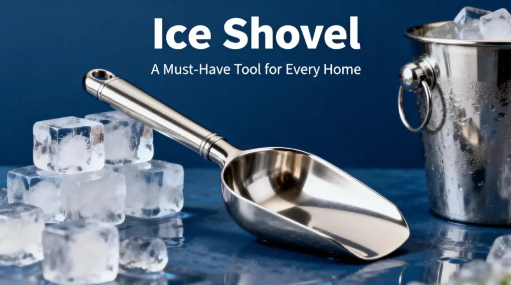 Ice shovel-A must-have tool for every home.