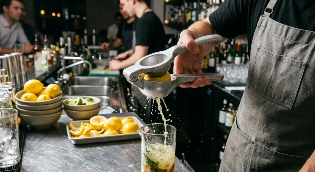 commercial lemon squeezer