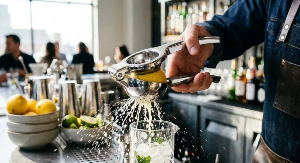 Stainless Steel Lemon Squeezer