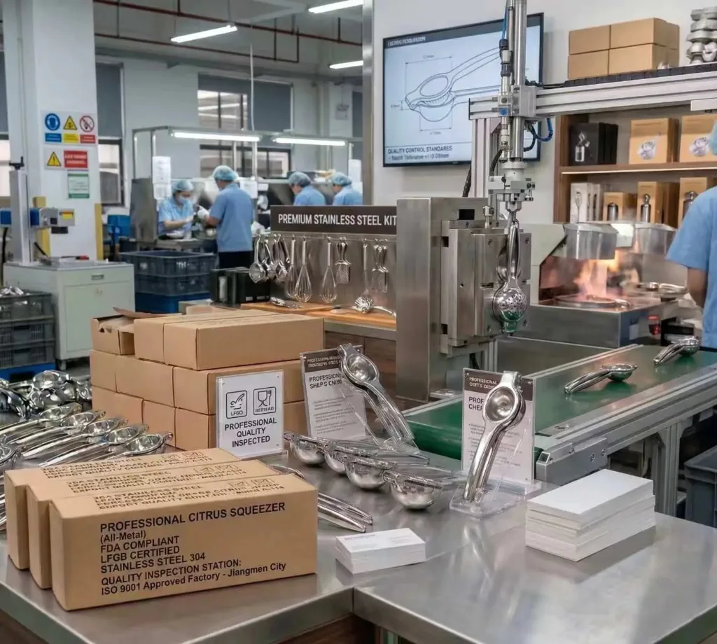 Stainless Steel Lemon Squeezer factory