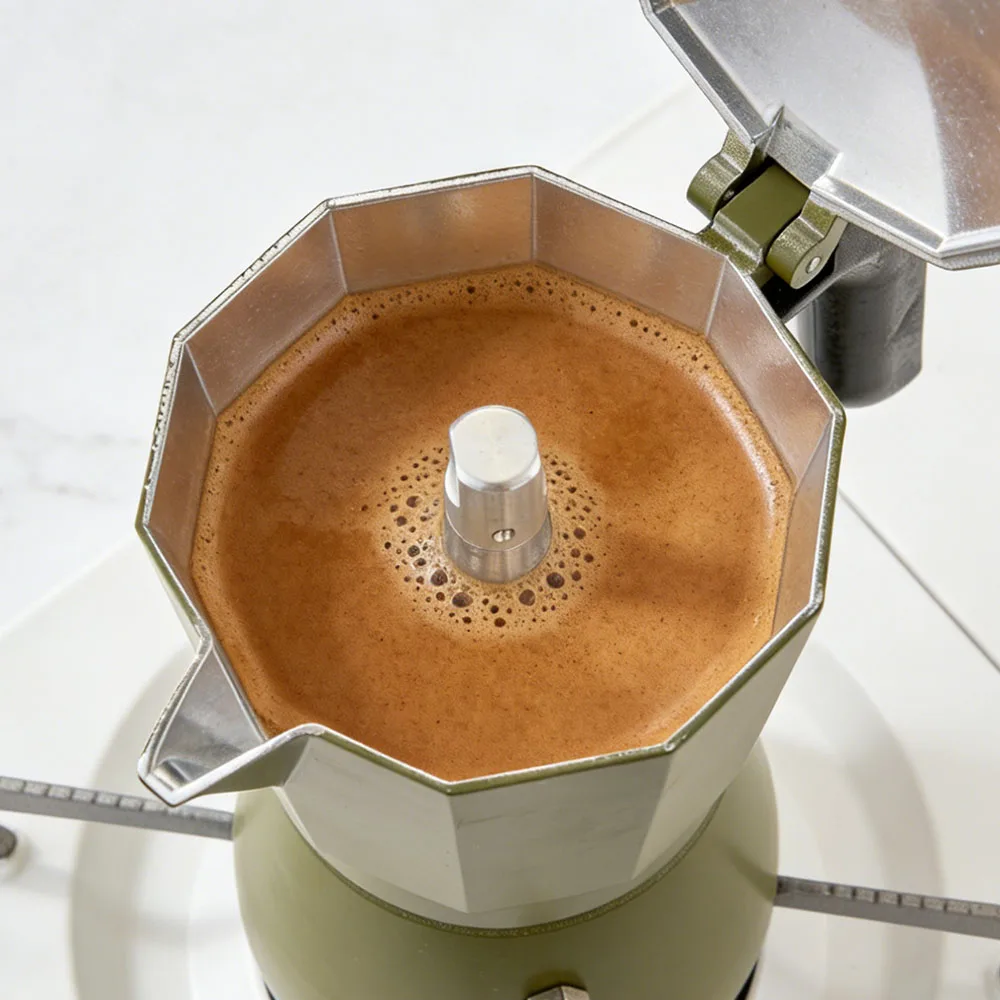 Colored Aluminum Moka Pot - Image 3