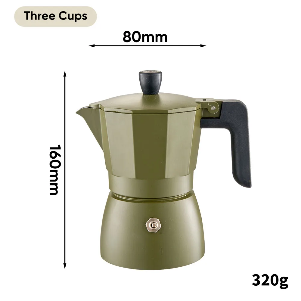 Colored Aluminum Moka Pot - Image 5