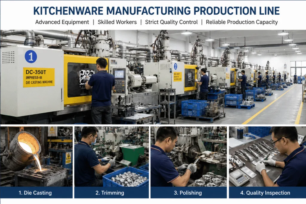 Kitchenware Manufacturing Production Line