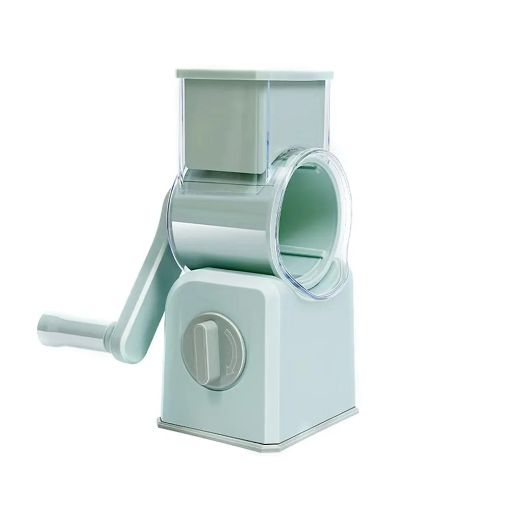 Manual Rotary Vegetable Chopper with hand-crank mechanism — LeeYuen Kitchenware wholesale OEM