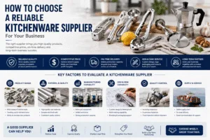 Kitchenware supplier providing quality kitchen tools for wholesale buyers