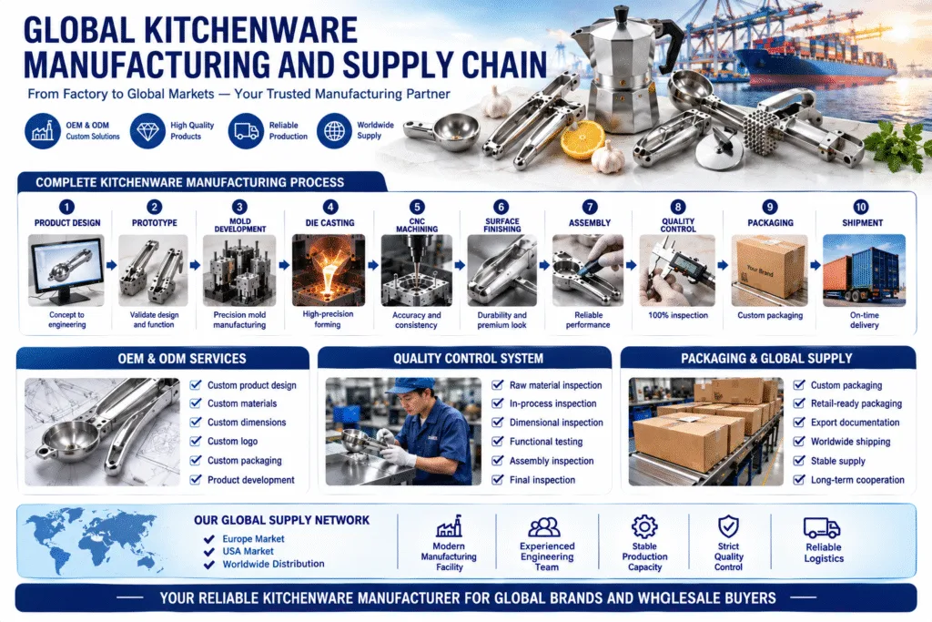 Reliable kitchenware supplier evaluation checklist for B2B buyers